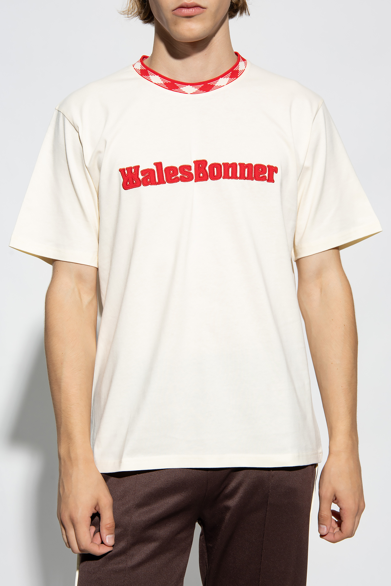 新品 WALES BONNER × adidas パネル コットン Tシャツ - メンズ 